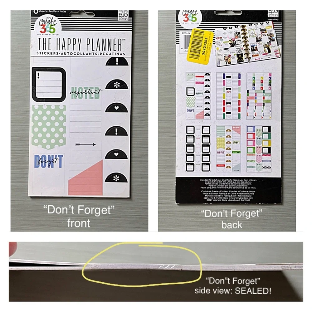 The Happy Planner Stickers Create 365 Me and My Big Ideas Colorful Dots